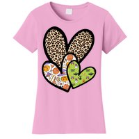 Cute Halloween Hearts Festive Women's T-Shirt