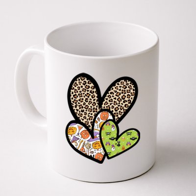 Cute Halloween Hearts Festive Coffee Mug