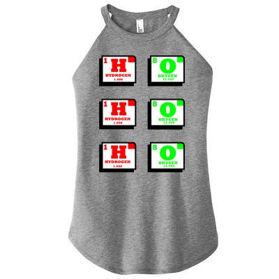 Christmas Ho Ho Ho Funny For Science Teacher Women’s Perfect Tri Rocker Tank