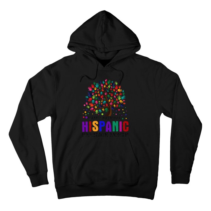 cool Hispanic Heritage Month Teacher Latino Hoodie