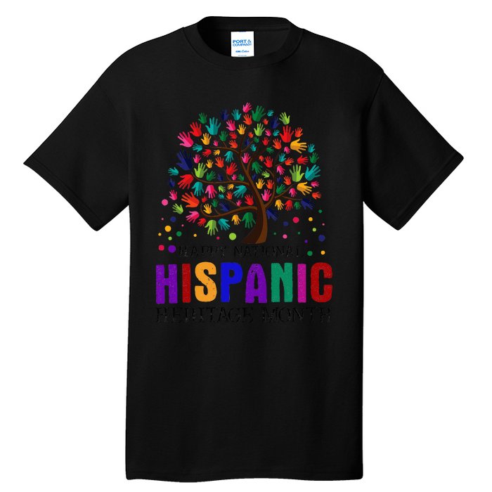 cool Hispanic Heritage Month Teacher Latino Tall T-Shirt