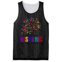 cool Hispanic Heritage Month Teacher Latino Mesh Reversible Basketball Jersey Tank