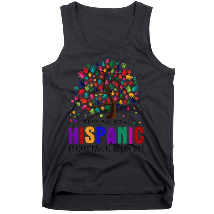 cool Hispanic Heritage Month Teacher Latino Tank Top