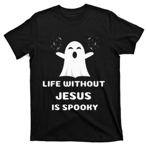 Christian Halloween Humor Church Trick Truck Or Treat Saying T-Shirt