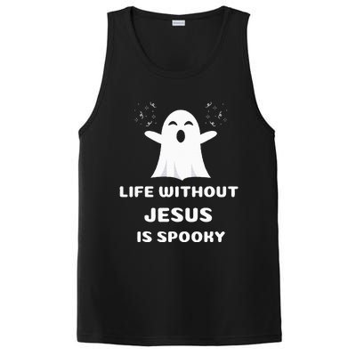 Christian Halloween Humor Church Trick Truck Or Treat Saying PosiCharge Competitor Tank