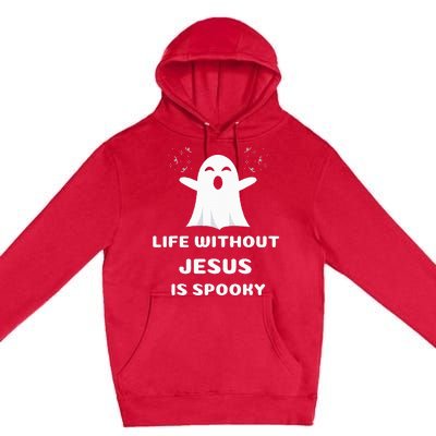 Christian Halloween Humor Church Trick Truck Or Treat Saying Premium Pullover Hoodie