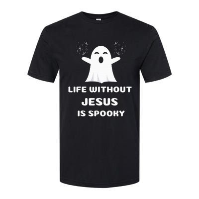 Christian Halloween Humor Church Trick Truck Or Treat Saying Softstyle® CVC T-Shirt