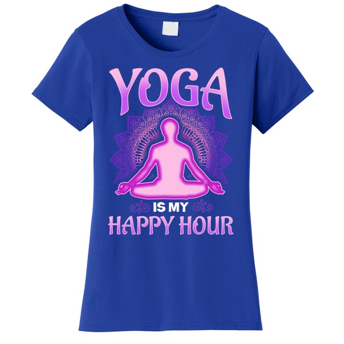 Cute Happy Hour Namaste Yoga Gift Women's T-Shirt