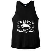 CrispyS Hog Hunting Ladies PosiCharge Tri-Blend Wicking Tank