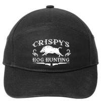 CrispyS Hog Hunting 7-Panel Snapback Hat