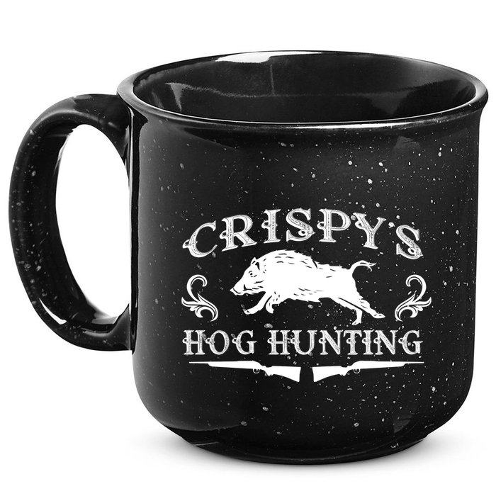 CrispyS Hog Hunting 15oz Campfire Ceramic Mug