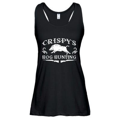 CrispyS Hog Hunting Ladies Essential Flowy Tank