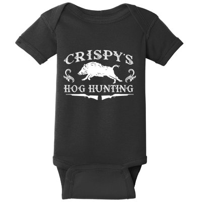 CrispyS Hog Hunting Baby Bodysuit