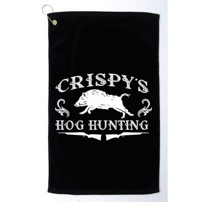 CrispyS Hog Hunting Golf Towel