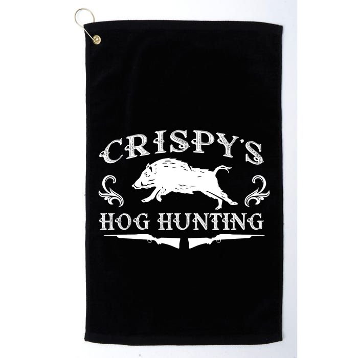 CrispyS Hog Hunting Golf Towel