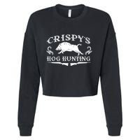 CrispyS Hog Hunting Cropped Pullover Crew