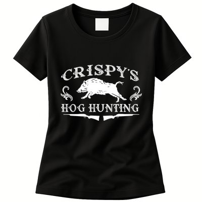 CrispyS Hog Hunting Womens T-Shirt