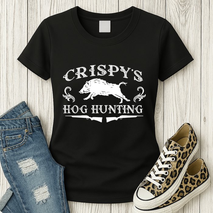 CrispyS Hog Hunting Womens T-Shirt