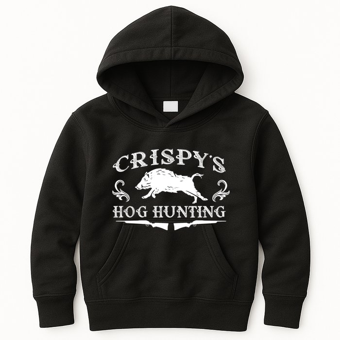 CrispyS Hog Hunting Kids Hoodie