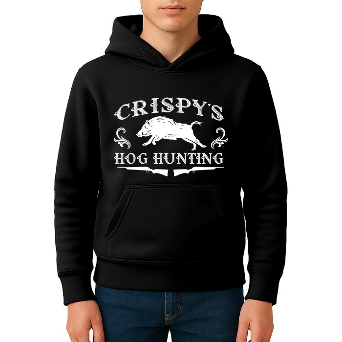CrispyS Hog Hunting Kids Hoodie