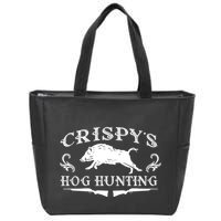 CrispyS Hog Hunting Zip Tote Bag