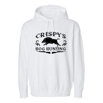 CrispyS Hog Hunting Garment-Dyed Fleece Hoodie