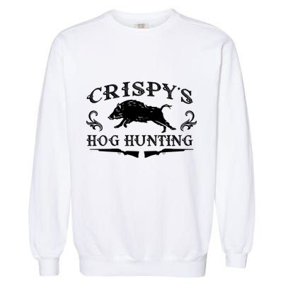 CrispyS Hog Hunting Garment-Dyed Sweatshirt