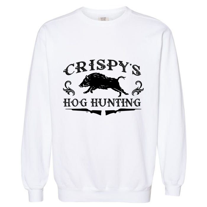 CrispyS Hog Hunting Garment-Dyed Sweatshirt