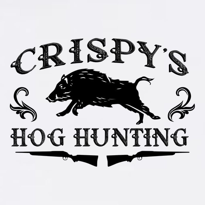 CrispyS Hog Hunting Garment-Dyed Sweatshirt