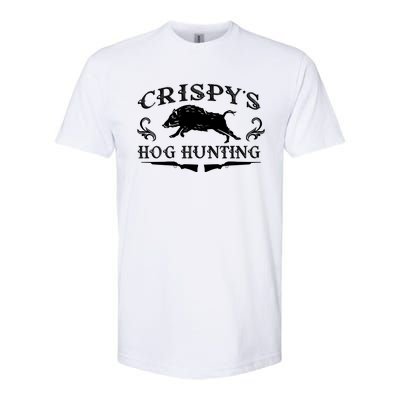 CrispyS Hog Hunting Softstyle CVC T-Shirt