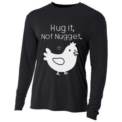 Chicken Hug It Not Nugget Cooling Performance Long Sleeve Crew