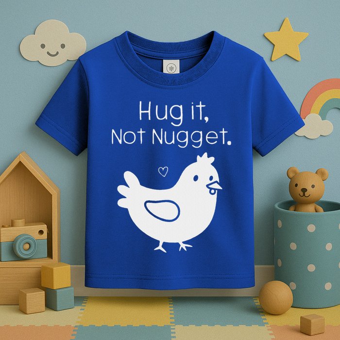 Chicken Hug It Not Nugget Toddler T-Shirt