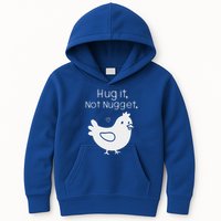 Chicken Hug It Not Nugget Kids Hoodie