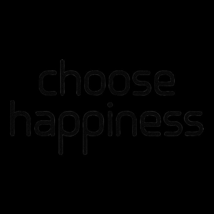 Choose Happiness Inspirational Quote Sustainable Bucket Hat