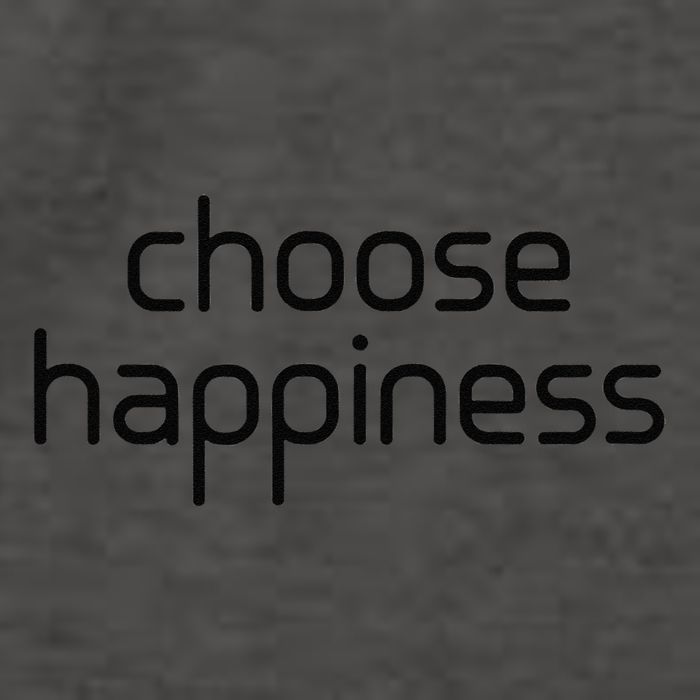 Choose Happiness Inspirational Quote Vector Backpack