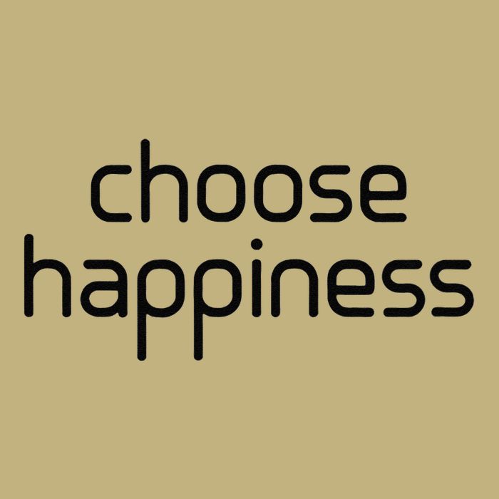 Choose Happiness Inspirational Quote Cooling Performance Crew T-Shirt