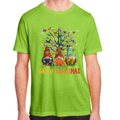 Cherish Hallothankmas In Gnome Style Gift Adult ChromaSoft Performance T-Shirt