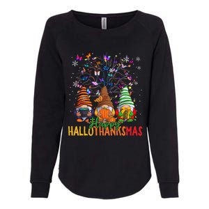 Cherish Hallothankmas In Gnome Style Gift Womens California Wash Sweatshirt