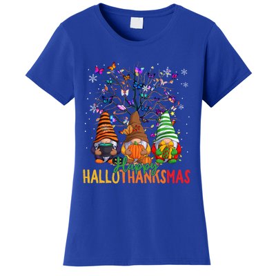 Cherish Hallothankmas In Gnome Style Gift Women's T-Shirt