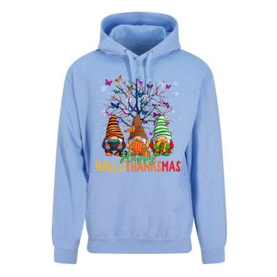 Cherish Hallothankmas In Gnome Style Gift Unisex Surf Hoodie