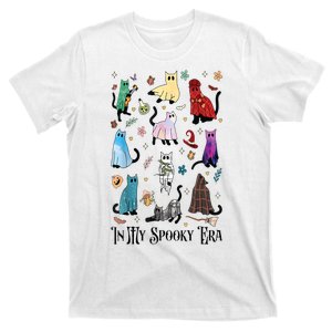 Cute Halloween In My Spooky Era Cute Cat Gift T-Shirt