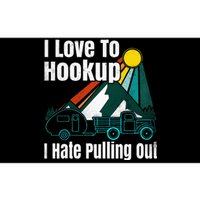 Camping Hookup I Hate Pulling Out Vintage Camper And Truck Bumper Sticker