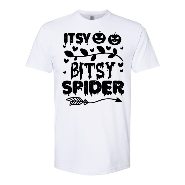 Cute Halloween Itsy Bitsy Spider Softstyle CVC T-Shirt