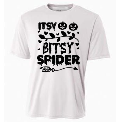 Cute Halloween Itsy Bitsy Spider Cooling Performance Crew T-Shirt