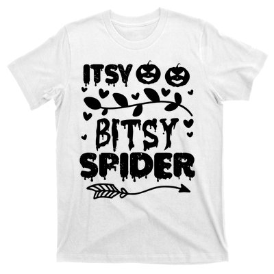 Cute Halloween Itsy Bitsy Spider T-Shirt