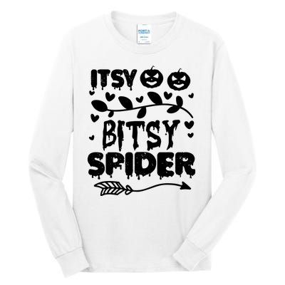 Cute Halloween Itsy Bitsy Spider Tall Long Sleeve T-Shirt