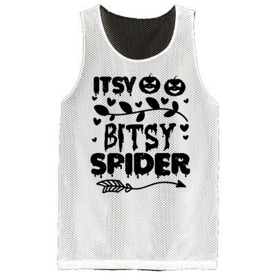 Cute Halloween Itsy Bitsy Spider Mesh Reversible Basketball Jersey Tank