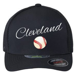 Cleveland Hometown Indian Tribe Flexfit Unipanel Trucker Cap