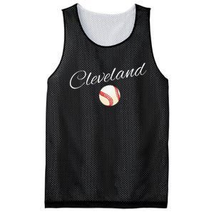 Cleveland Hometown Indian Tribe Mesh Reversible Basketball Jersey Tank