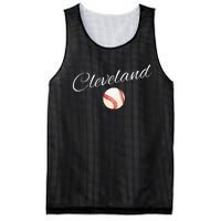 Cleveland Hometown Indian Tribe Mesh Reversible Basketball Jersey Tank